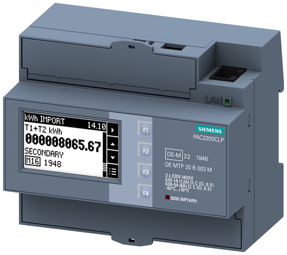 SIEMENS - SIE7KM22002EA301JA1 PAC2200 5A MODBUS TCP MID