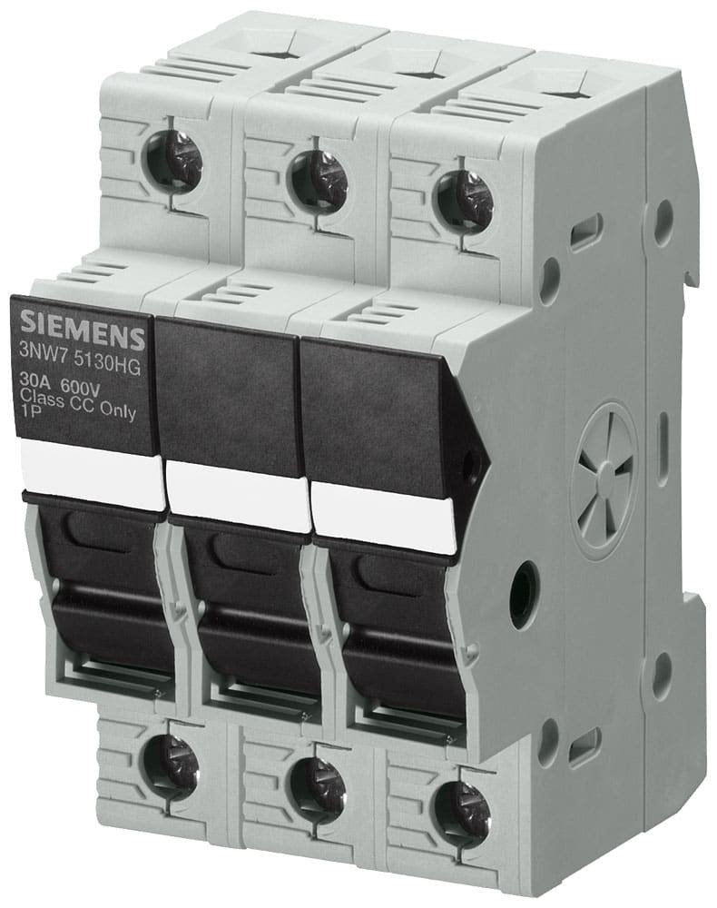 SIEMENS - SIE3NW75330HG BASE 3P SEZ.XFUS.10X38 CC 30A 600VCA 3UM