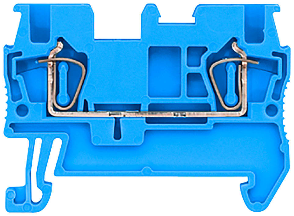 SIEMENS - SIE8WH20000AE01 Morsetto passante con collegamento a molla, sezione: 0,14 ... 1,5 mm², larghezza: 4,2 mm