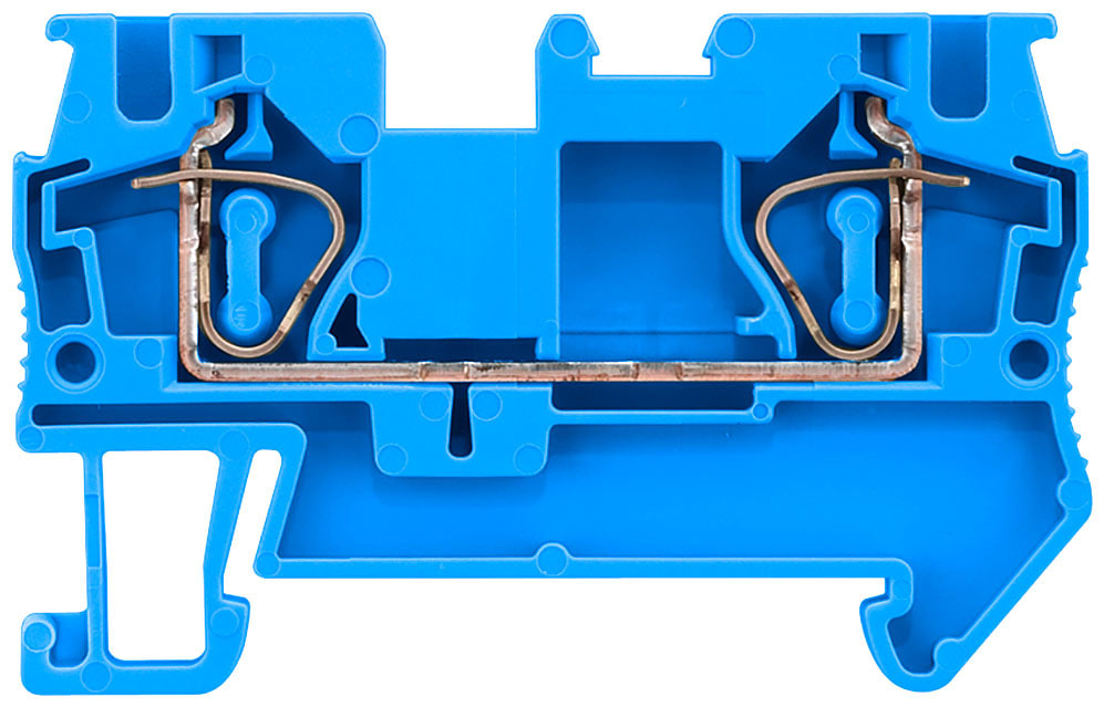 SIEMENS - SIE8WH20000AG01 Morsetti passanti con collegamento a molla, sezione: 0,5 ... 4 mm², larghezza: 6,2 mm