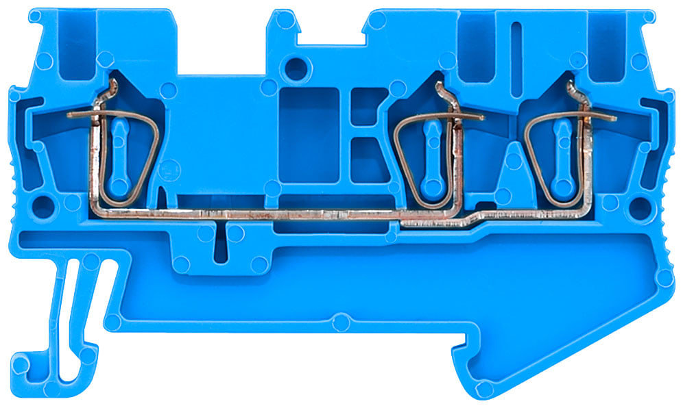 SIEMENS - SIE8WH20030AE01 Morsetto passante con collegamento a molla, 3 punti di collegamento