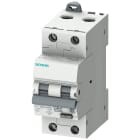SIEMENS - SIE5SU13267FP10 Interruttore magnetotermico differenziale, 6 kA, a 2 poli, tipo A, 30 mA, car. C, In: 10 A Un: 230 V