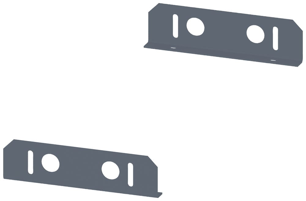 SIEMENS - SIE8MF10402CW SIVACON, angolare di trasporto, carico pesante, La: 400 mm, RAL 7035