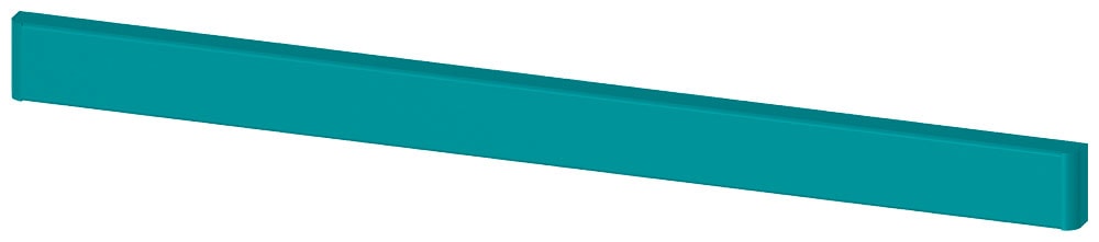 SIEMENS - SIE8MF10802CD00 SIVACON, striscia di finitura, La: 800 mm, petrolio