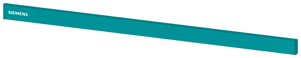 SIEMENS - SIE8MF10202CD10 SIVACON, striscia di finitura, La: 1200 mm, in alto, Siemens, petrolio