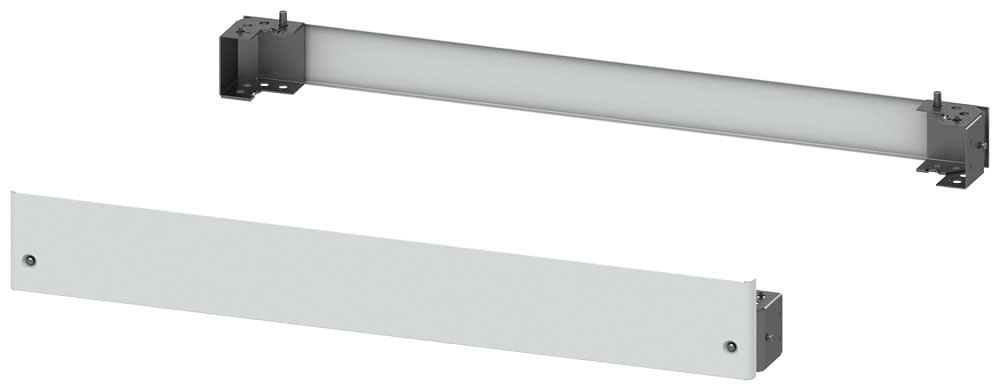 SIEMENS - SIE8MF10202CS SIVACON, zoccolo per quadri con porta frontale, A: 100mm, La: 1200mm, RAL 7035