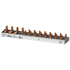 SIEMENS - SIE5ST37830 Sbarra di collegamento a punte 10mm², quadrifase, 1x (3 fasi+N) + 8x (1 fase+N), 216mm sezionabile