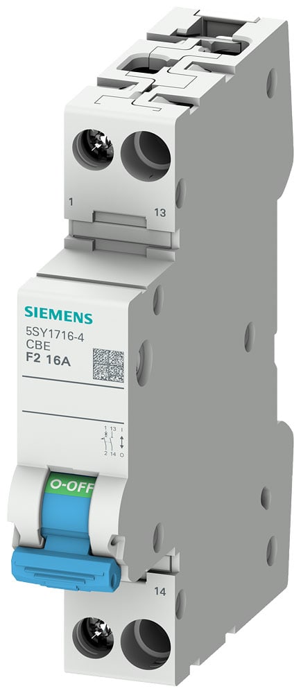 SIEMENS - SIE5SY17054 INT MAGN CBE 1P+CA F2 0,5A
