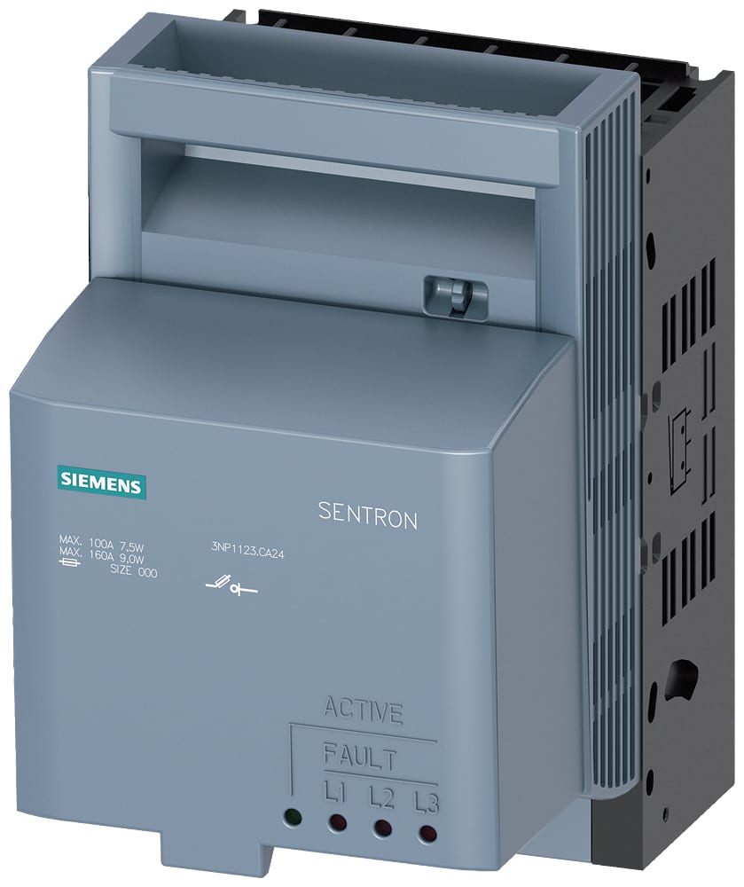 SIEMENS - SIE3NP11231CA24 SEZ.FUS.NH000 160A PIASTR-45MM-MOR.EFM15