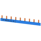 SIEMENS - SIE5ST37870 sbarra di collegamento a punte compatta 10 mm2 N (colore blu) interruttore automatico 1/N 1 UM protezione contro i contatti accidentali colore blu ...