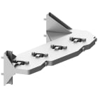 SIEMENS - SIE8PQ40000BA32 Supporto sbarre di distribuzione verticali a gradini, 2x 30x10mm