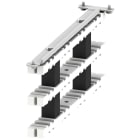 SIEMENS - SIE8PQ40000BA77 Supporto sbarre di distribuzione verticali piane, La: 200mm, 1 set=3 pezzi