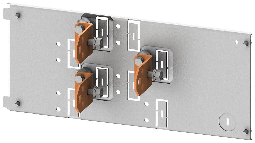SIEMENS - SIE8PQ60008BA17 Collegamento cavi 3VA22 (250A) A: 200mm esecuzione fissa, zoccolo da innesto