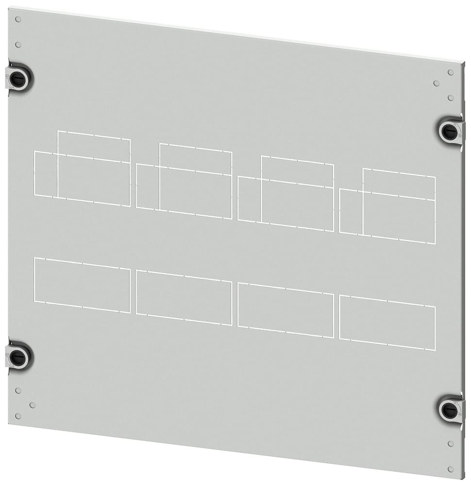 SIEMENS - SIE8PQ20456BA10 mostrina copriforo 3VA11 (160A), a 4 poli, installazione fissa, azionamento: direttamente, comando rotativo frontale, comando a motore, RCD: con; A...