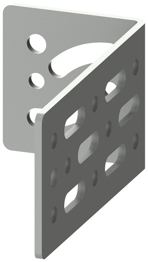 SIEMENS - SIE8PQ94000BA01 Angolare di fissaggio universale, 1 confezione=10 pezzi