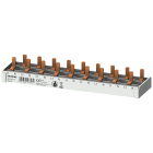 SIEMENS - SIE5ST36747 Sbarra di collegamento a punte 10mm², bifase, 9x (1 fase+N), 166mm