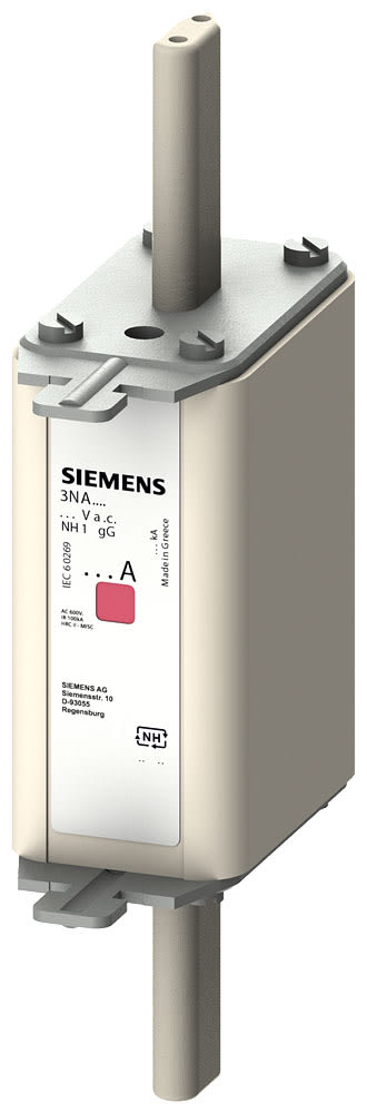 SIEMENS - SIE3NA71366 Cartuccia fusibile NH, NH1, In: 160 A gG, Un AC: 690 V, Un DC: 440 V