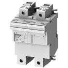 SIEMENS - SIE3NW7222 SENTRON, portafusibili per fusibili cilindrici, 22 x 58 mm, a 2 poli, In: 100 A, Un AC: 690 V