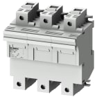 SIEMENS - SIE3NW7231 SENTRON, portafusibili per fusibili cilindrici, 22 x 58 mm, a 3 poli, In: 100 A, Un AC: 690 V