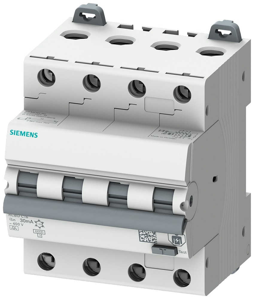 SIEMENS - SIE5SU16467FP25 MTD COMP. 6KA 4P C25 TIPO A 300MA 4UM