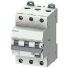 SIEMENS - SIE5SU13367FP16 Interruttore magnetotermico differenziale, 6 kA, a 3 poli, tipo A, 30 mA, car. C, In: 16 A Un: 400 V