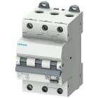 SIEMENS - SIE5SU16366FP25 Interruttore magnetotermico differenziale, 6 kA, a 3 poli, tipo A, 300 mA, car. B, In: 25 A Un: 400 V