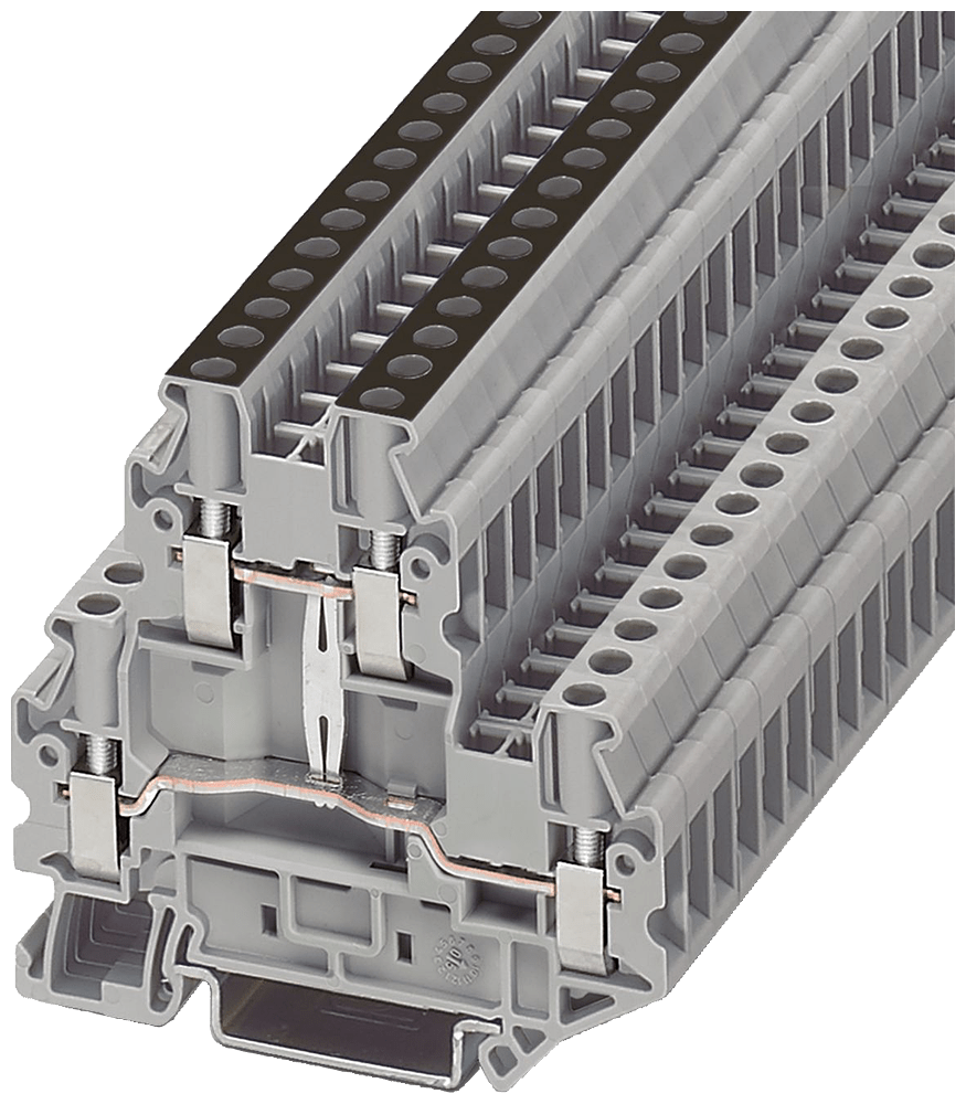 SIEMENS - SIE8WH10250AG00 MORSETTO A VITE 2 FILE 4MMQ GRIGIO