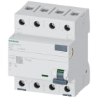 SIEMENS - SIE5SV33476KK01 Interruttore differenziale, a 4 poli, tipo A, con breve ritardo, In: 80 A, 30 mA