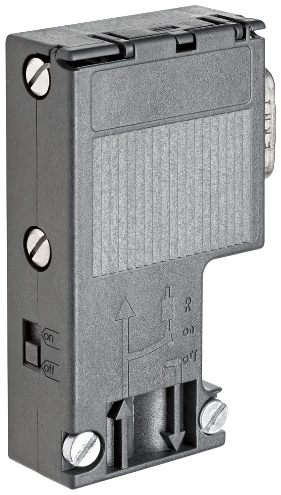 SIEMENS - SIE6AG19720BA122XA0 SIPLUS DP Connettore PROFIBUS RS 485, a vite, senza presa PG, 90° -25 ... +70 °C con Conformal Coating based on 6ES7972-0BA12-0XA0
