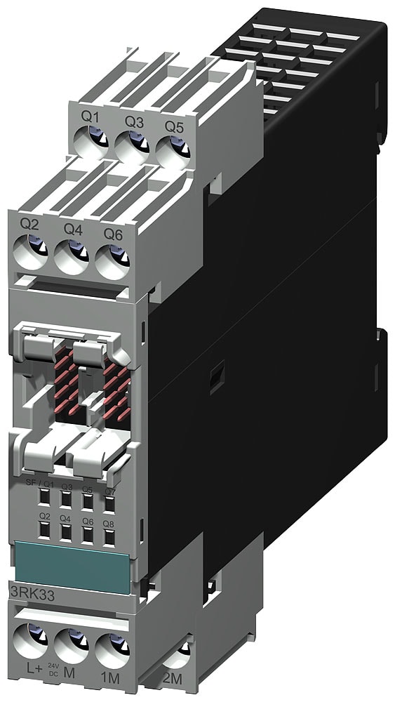 SIEMENS - SIE3RK33111AA10 Modulo di ampliamento 3RK33 per sistema di sicurezza modulare 3RK3, 8DO, DC 24 V/0,5 A