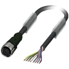 SIEMENS - SIE3SX56012GA05 Cavo di collegamento a 8 poli, estremità libera, lunghezza 5 m, per interruttori di sicurezza RFID