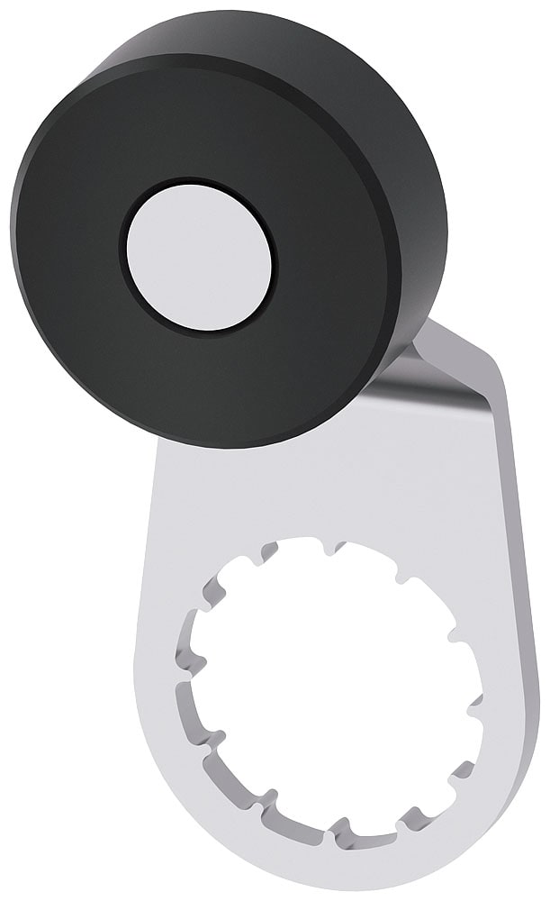 SIEMENS - SIE3SE50000AA11 Leva girevole per interruttori di posizione 3SE51, leva in acciaio inox, forma 27 mm, passo di 9 mm