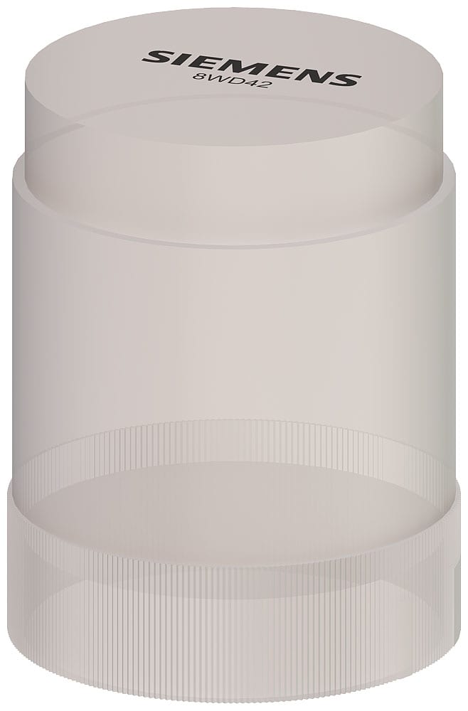 SIEMENS - SIE8WD42001AE Elemento luce fissa, trasparente, AC/DC 12...230 V, diametro 50 mm, attacco BA 15d