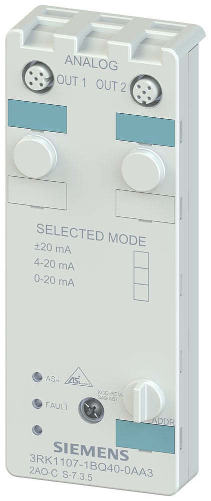 SIEMENS - SIE3RK11071BQ400AA3 MOD AS-I 2AA X S7 4-20MA PROF 7.3