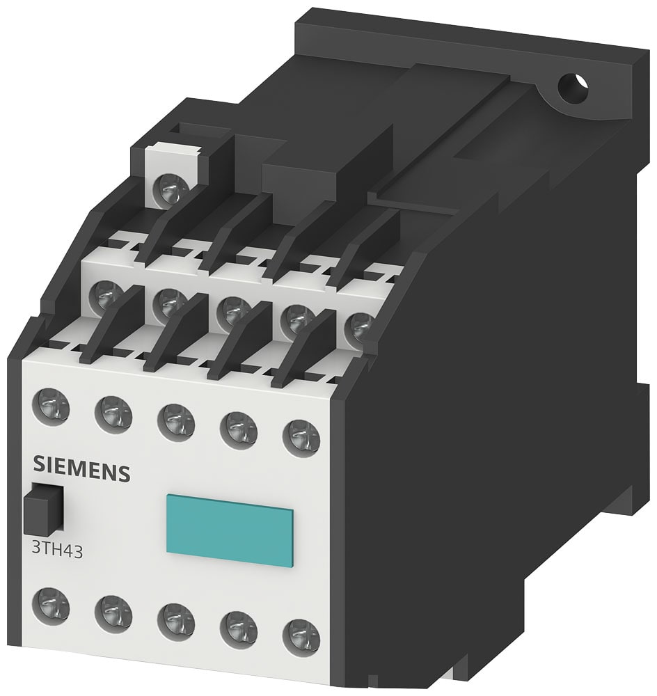 SIEMENS - SIE3TH43730BB4 Contattore ausiliario 73E, 7NO+3NC, comando in DC, DC 24 V