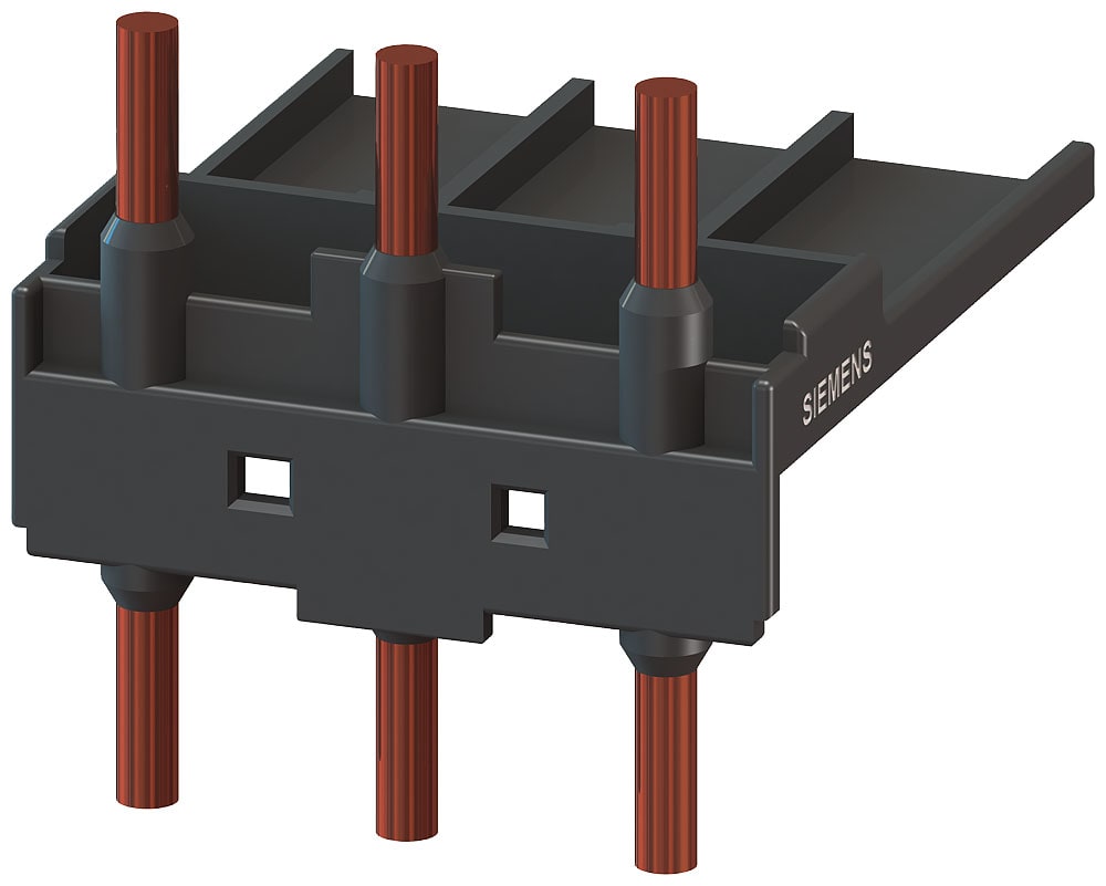 SIEMENS - SIE3RA19311AA00 Modulo di collegamento, elettrico e meccanico per 3RV1.31 e 3RT1.3, 3RW3, comando in AC