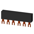 SIEMENS - SIE3RV19151AB Sbarre collettrici trifase, interdistanza modulare di 45 mm per 2 interruttori, attacchi a forcella