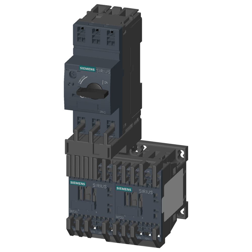 SIEMENS - SIE3RA22101JE162BB4 Partenza, avviatore invertitore, S00, 7 ... 10 A, DC 24 V, 150 kA