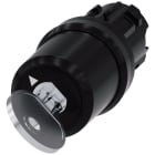 SIEMENS - SIE3SU10005RF010AA0 Selettore a chiave Siemens, B, 22 mm, rotondo, in plastica, estrazione chiave O
