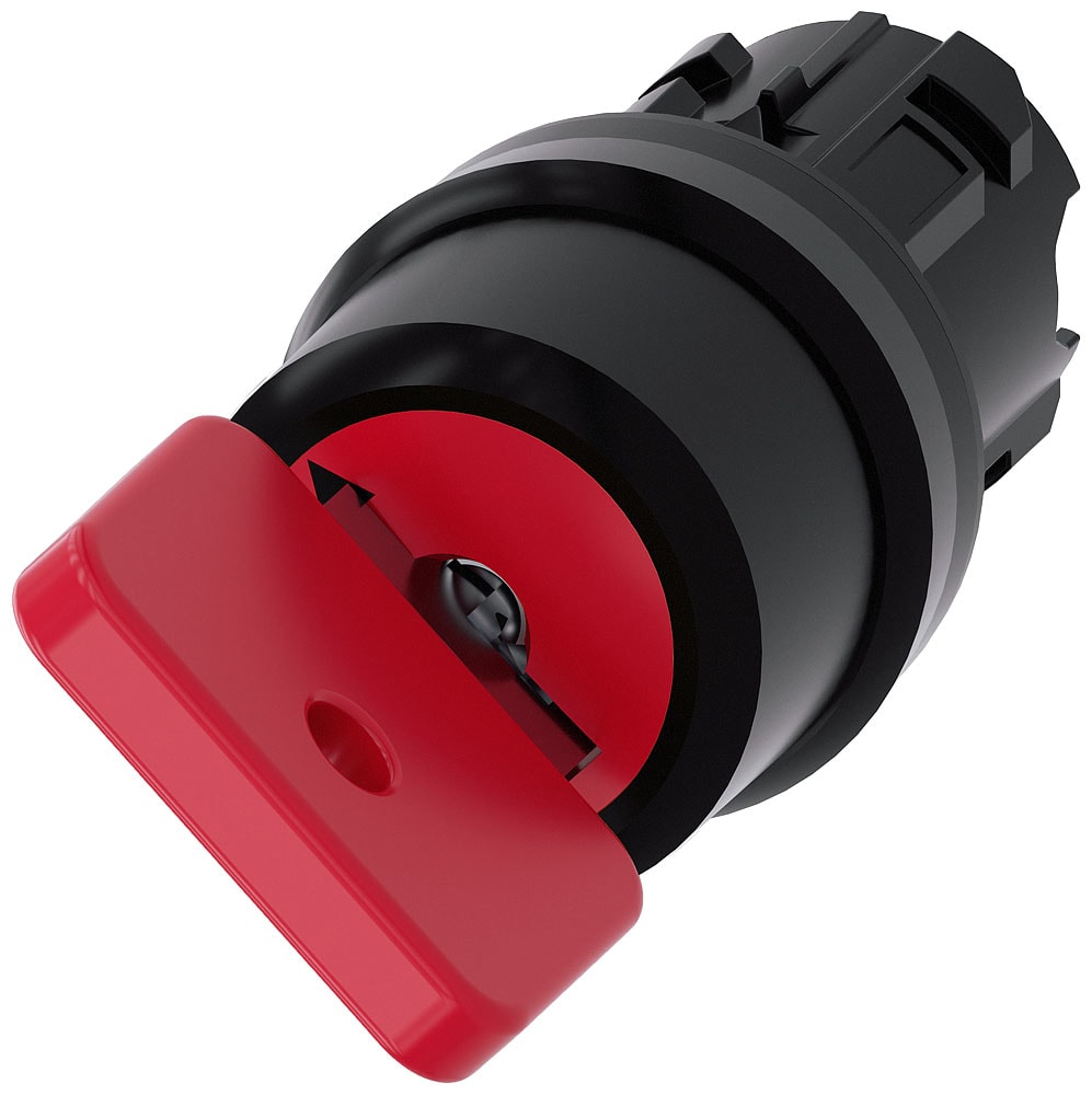 SIEMENS - SIE3SU10004FF010AA0 SEL.KEY 73037 ROSSO 2POS 0-I, I