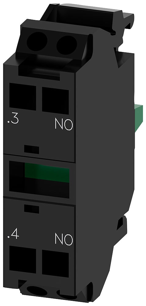 SIEMENS - SIE3SU14001AA103LA0 Modulo di contatti con 1 contatto, 1NO, contatti dorati, morsetti a molla