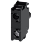 SIEMENS - SIE3SU14011BG201AA0 PORTALAMP. LED ROSSO INCLUSO 6-24V UC