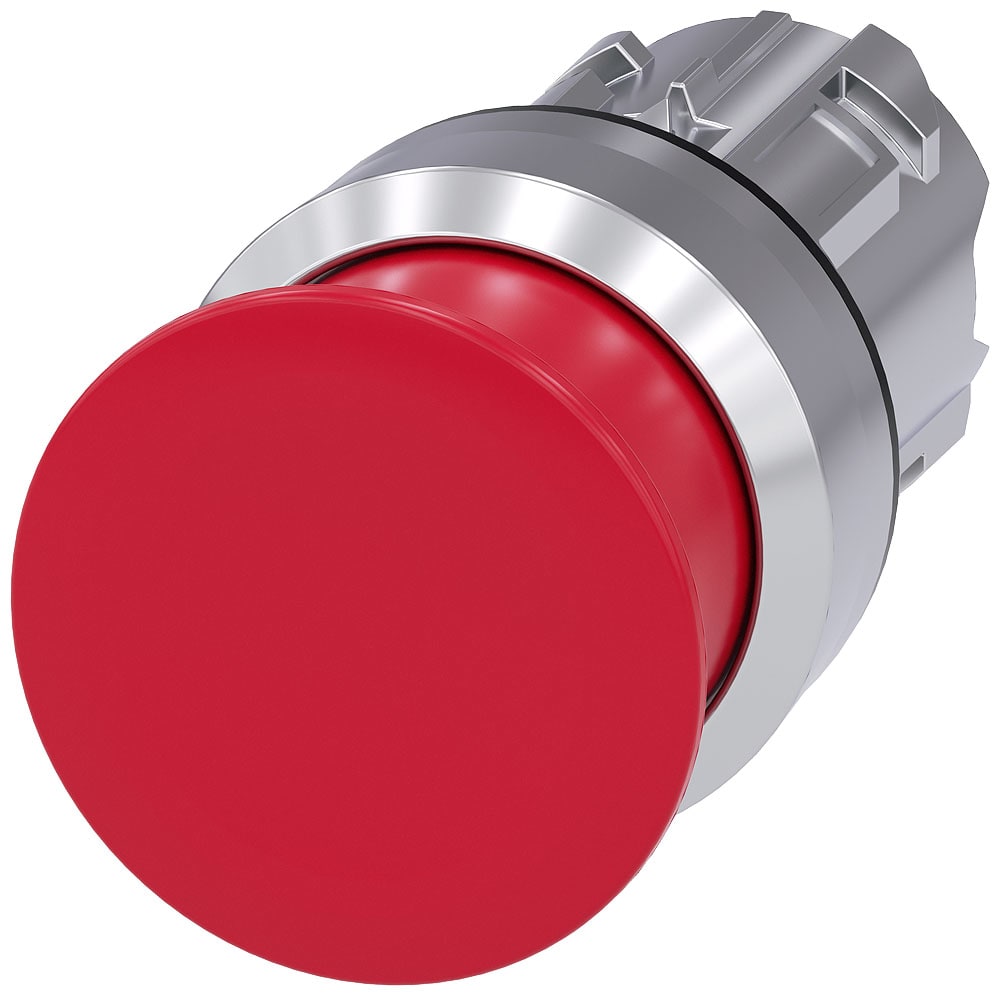 SIEMENS - SIE3SU10501AD200AA0 PULS. FUNGO ROSSO 30MM