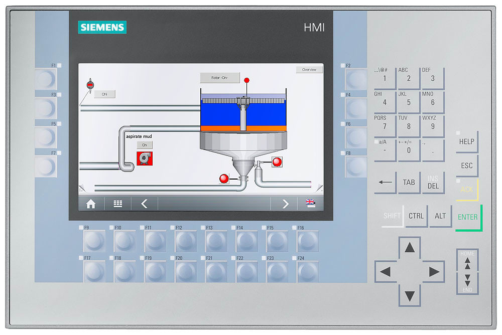 SIEMENS - SIE6AG11241GC014AX0 SIPLUS HMI KP700 Comfort con Conformal Coating based on 6AV2124-1GC01-0AX0