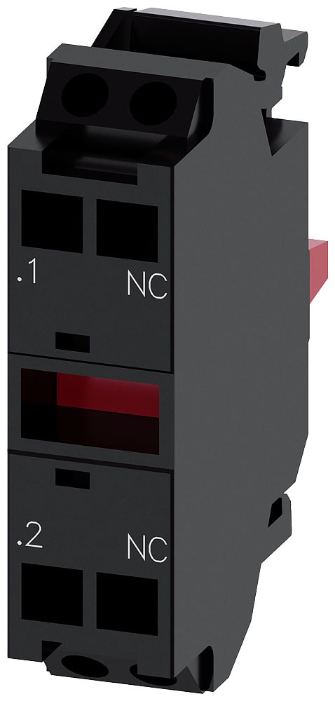 SIEMENS - SIE3SU14001AA103MA0 Modulo di contatti con 1 contatto, 1NC, contatti dorati, morsetti a molla