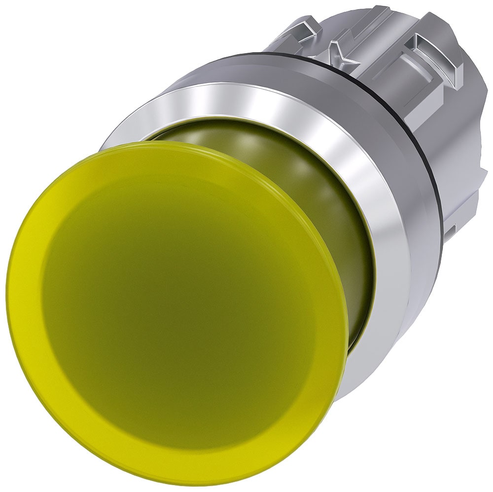 SIEMENS - SIE3SU10511AD300AA0 PULS.LUM.FUNGO GIALLO 30MM