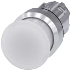 SIEMENS - SIE3SU10511AD600AA0 PULS.LUM.FUNGO BIANCO 30MM
