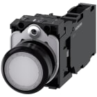 SIEMENS - SIE3SU11030AB601FA0 PULS.LUM.PLAST.BIANC MOMEN.1NO+1NC LED11