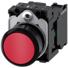 SIEMENS - SIE3SU11000AB201BA0 PULS. PIATTO ROSSO 1NA