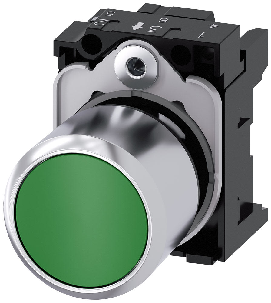 SIEMENS - SIE3SU12500EB400AA0 PULS.COMPAT.MET PIATTO CORSA PROL.VERDE